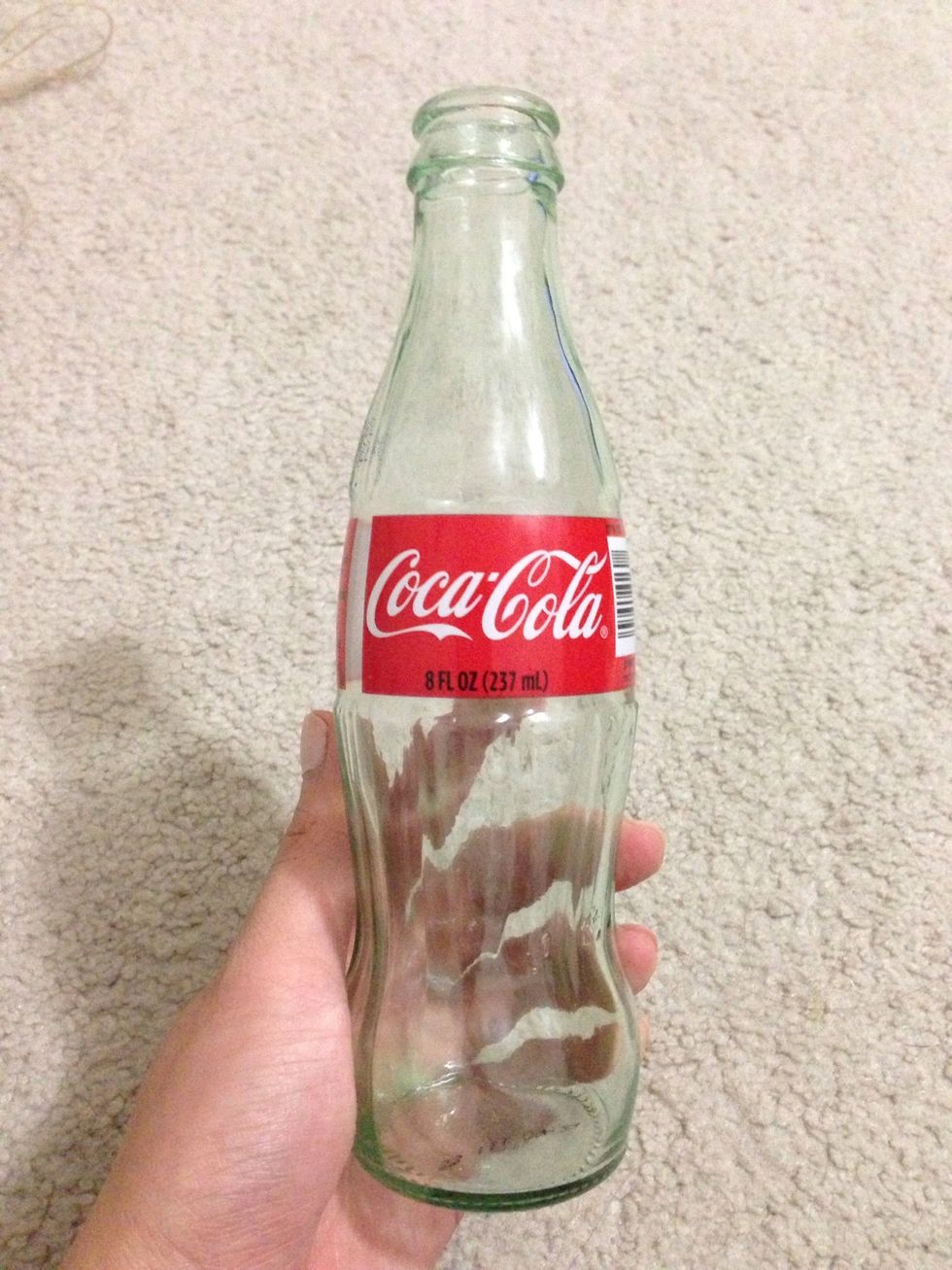 I love using the baby coca cola glass bottles! Perfect size to gift someone for their vanity or office desk etc.