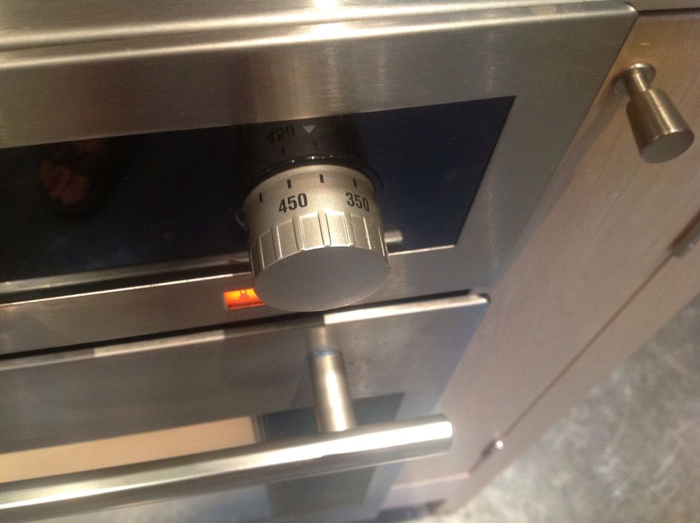 I lowered the broiling temperature to 425 to stay below the smoke point of the canola oil.