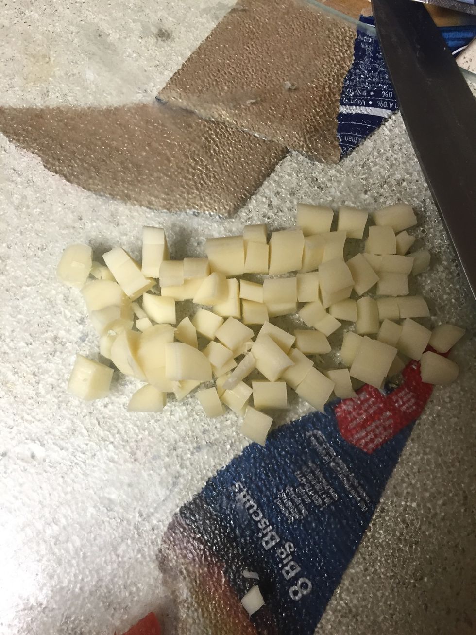 I'm adding string cheese