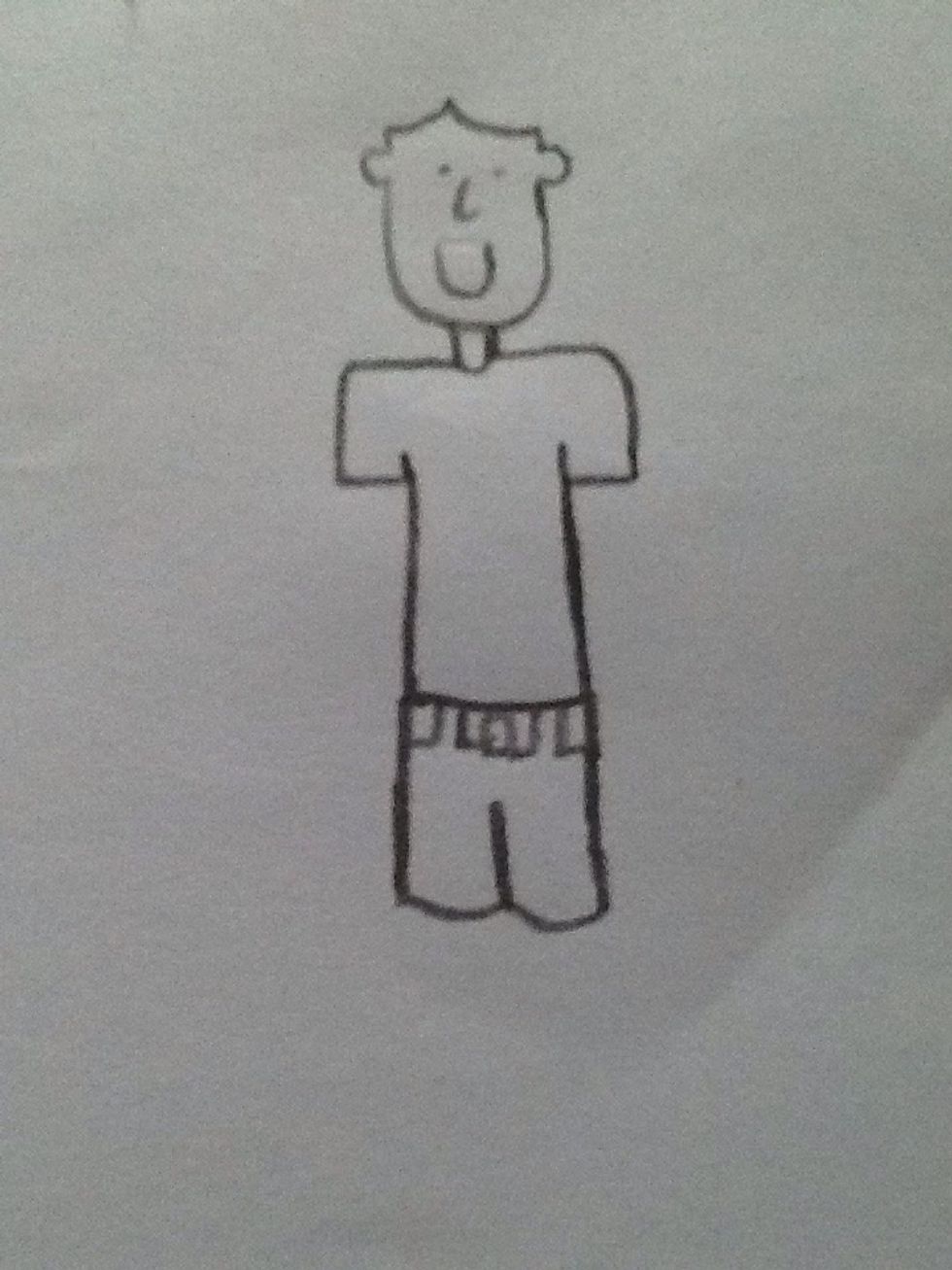 I'm doing shorts with a belt