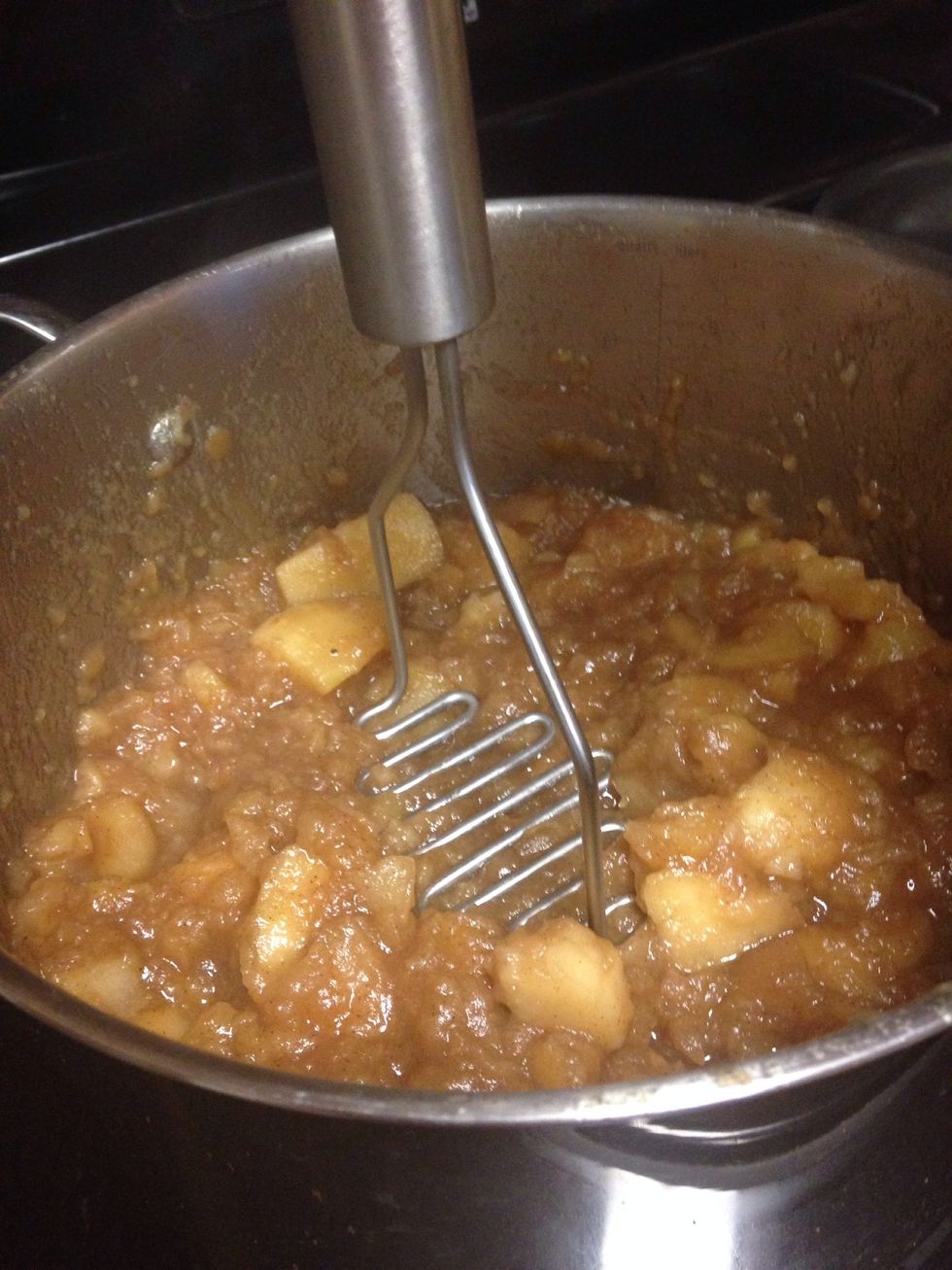 I'm going to get medieval here first, but you can use a food processor, food mill, blender or immersion blender. I recommend the immersion blender, but mine is broken.