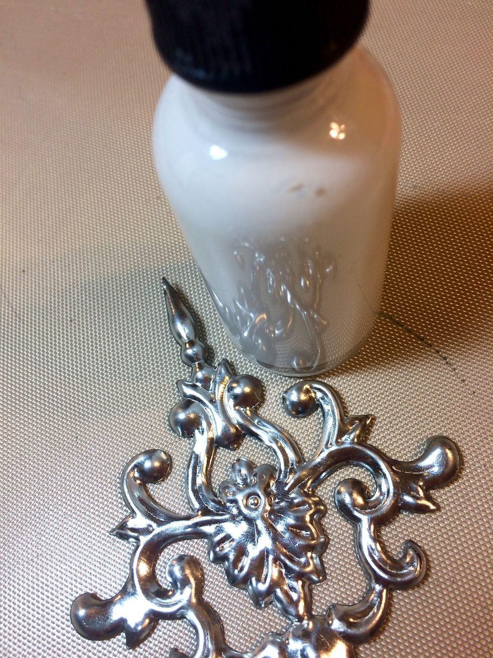 I'm going to start with this 'Flea Market Find' by Melissa Frances and the Immaculate Minx Inks.