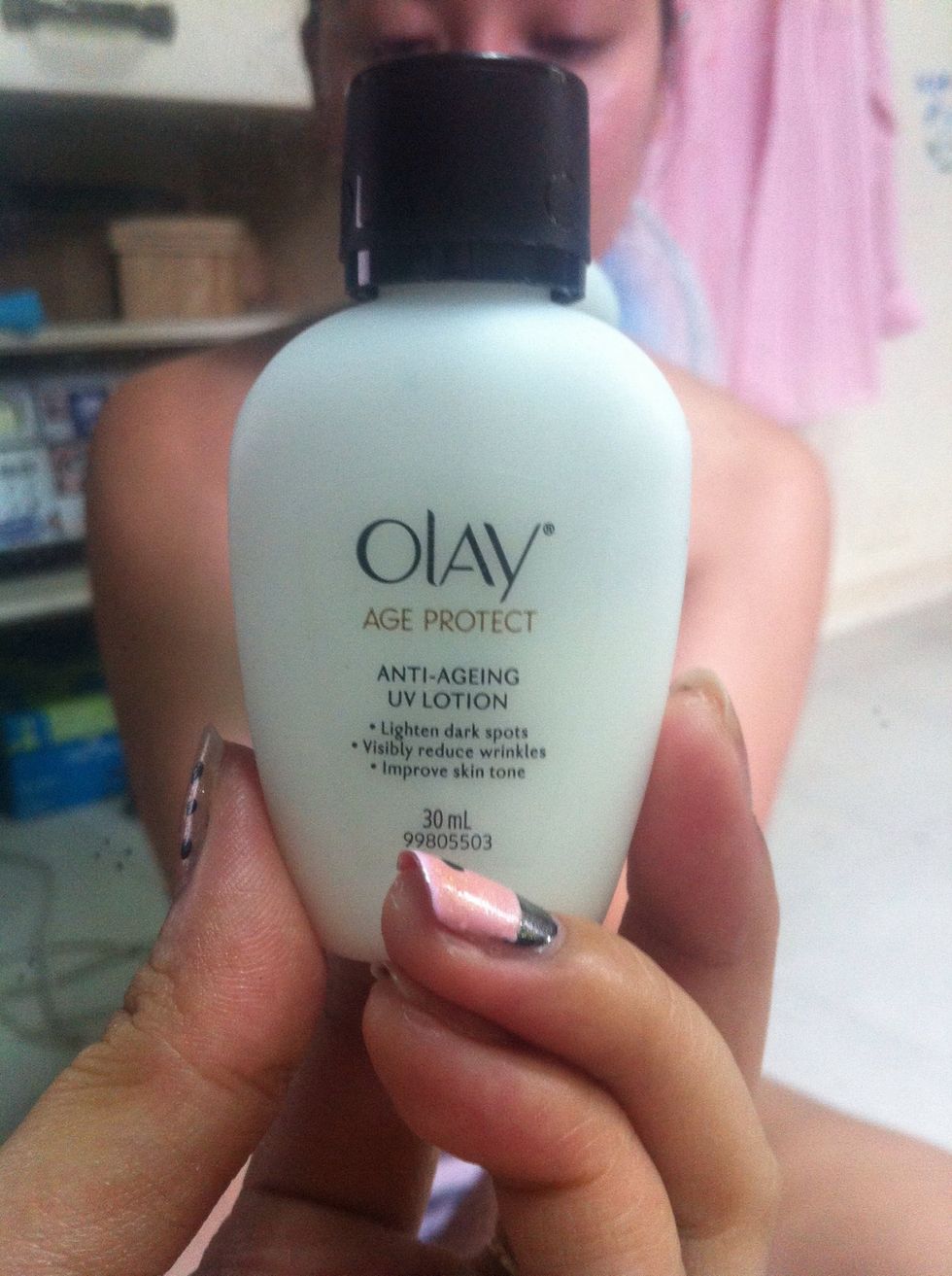 I'm going to use olay's age protect. It has UV protection, help reduce dark spots and lighten up the face. I can say its a good primer!