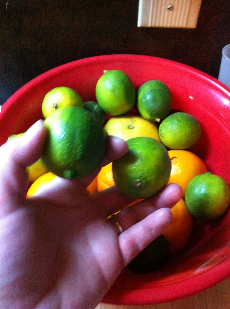 I'm gonna use 2 lime....