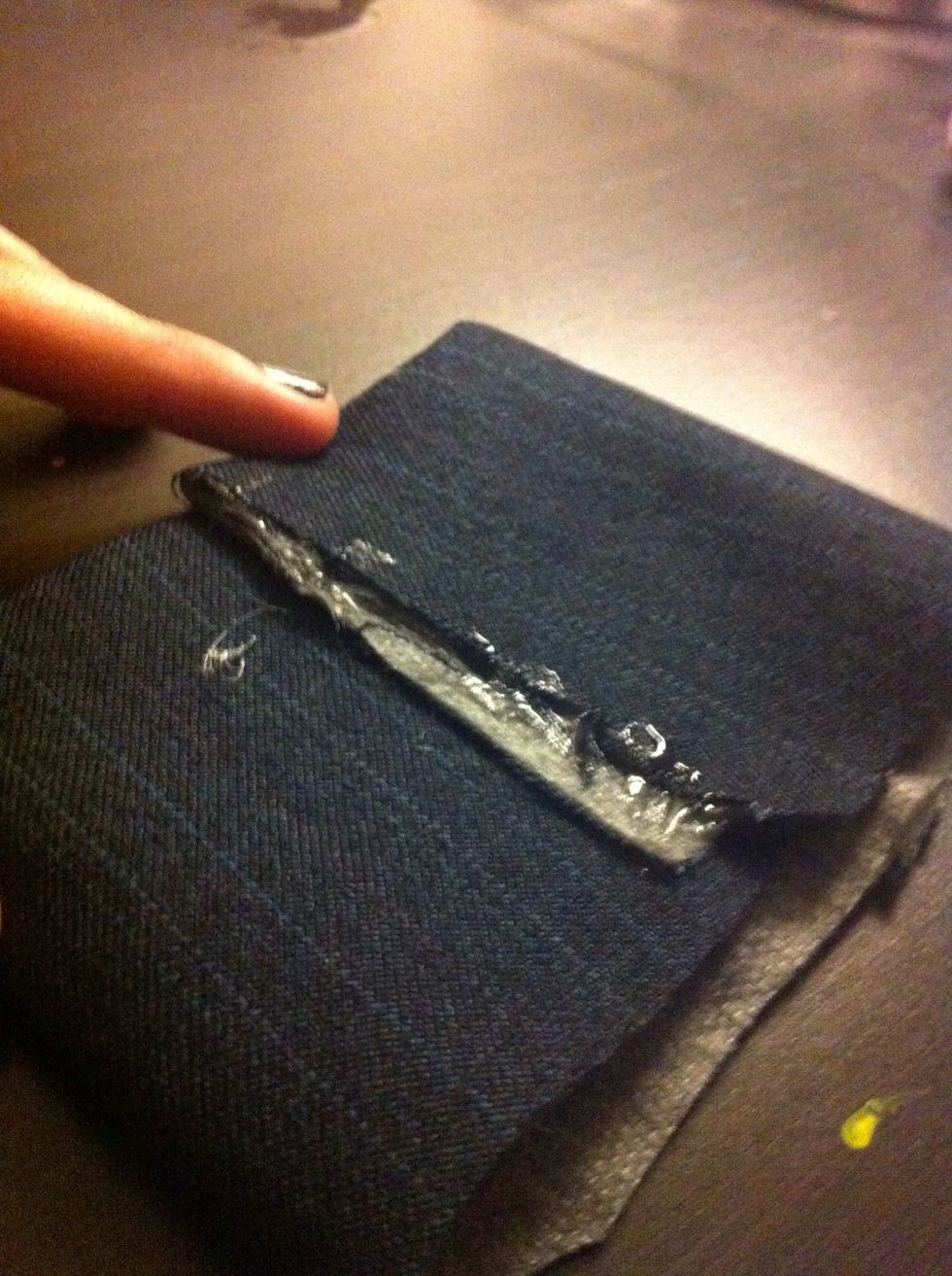 I'm not extremely worried about the messiness(as you can see\ud83d\ude02) because the back of the bow will not show