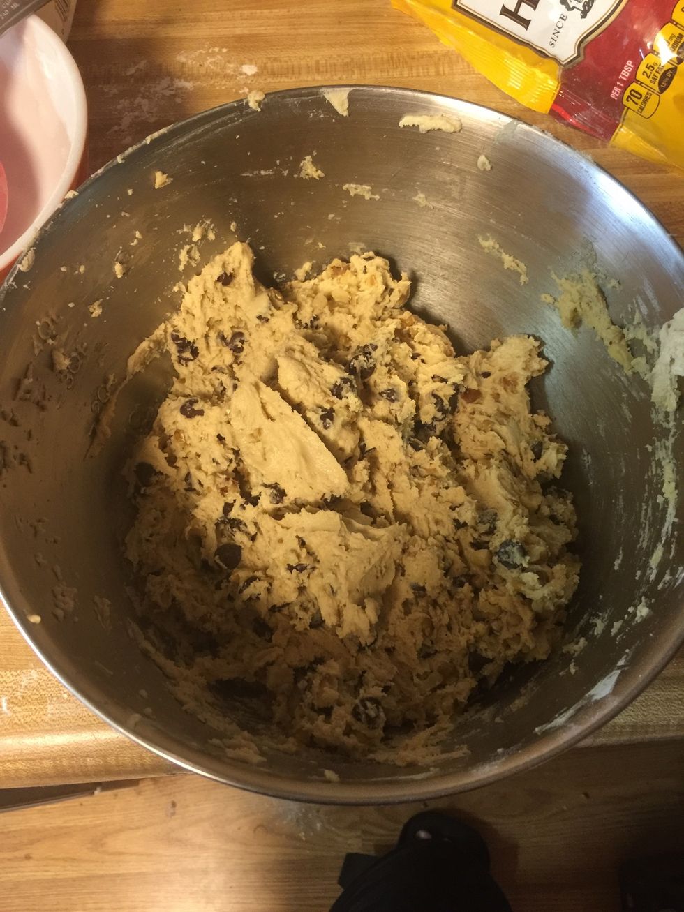 I'm using about a cup of walnuts you can use less or more depends on your preference