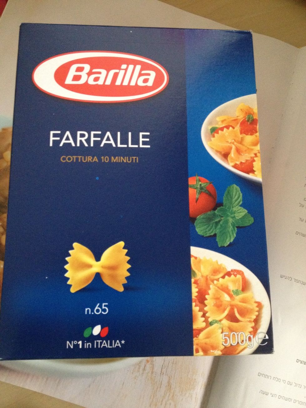 I'm using Barilla Farfalle