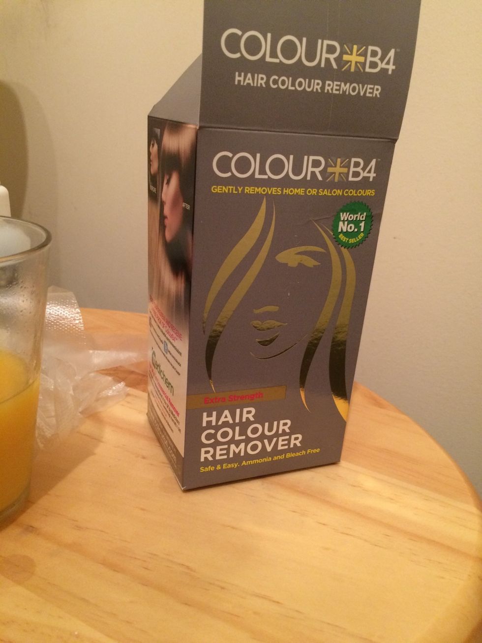 I'm using Extra Strength Colour B4. It may smell like rotten eggs, but it does the job!