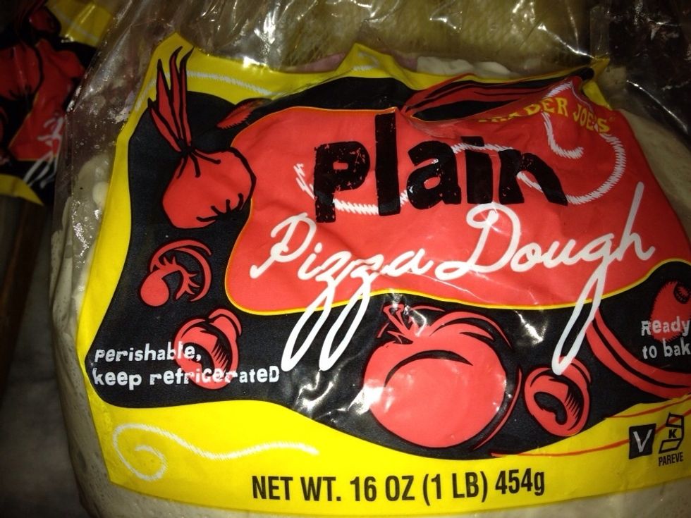 I'm using store bought dough, I just needed to remove from the fridge half hour before using.