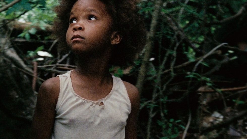 I made a batch of hushpuppies for our Oscar Party. The food had to be inspired by one of the Best Picture nominees. This was in honor of Hushpuppy, the little girl from "Beasts of a Southern Wild."