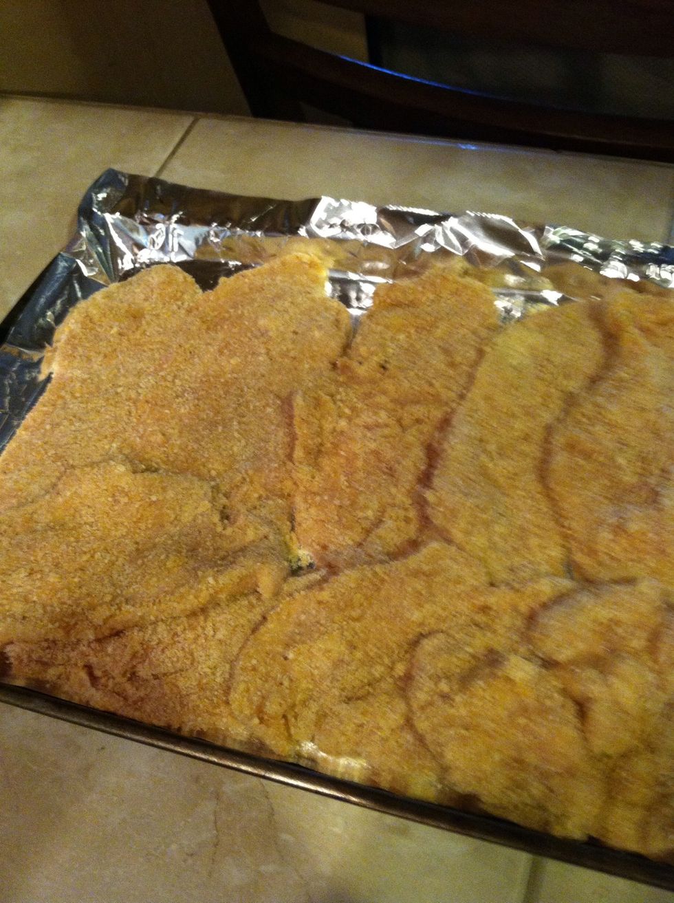 I made about 9 pieces, but you can make more or less depending how many you have to feed. \ud83d\ude00