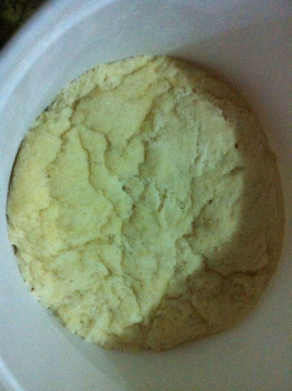 I made another mixture of dough