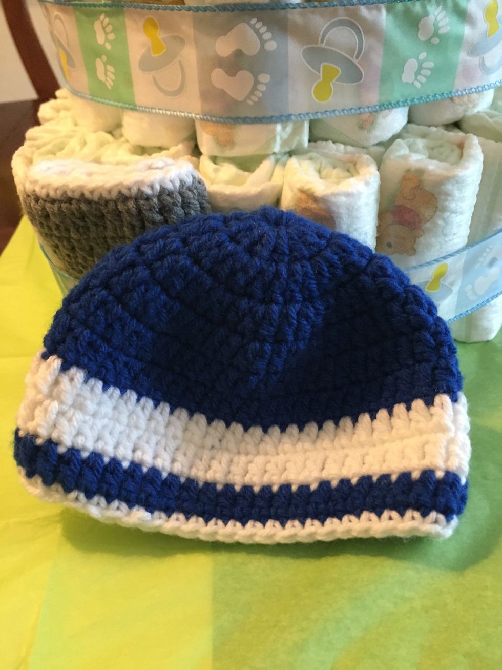 I made by hand those hat but you could buy some !