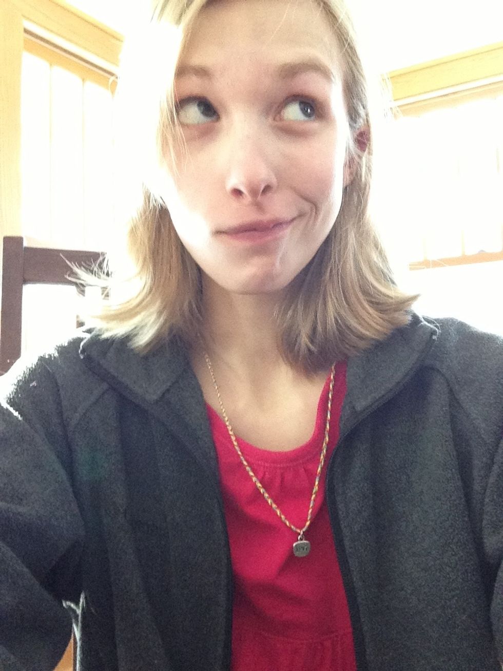 I made mine really long and then put a charm on it to make a necklace! It turned out really cool! I hope you enjoyed my guide! Comment please, and tell me how I did and what you think! Thanks again!:)