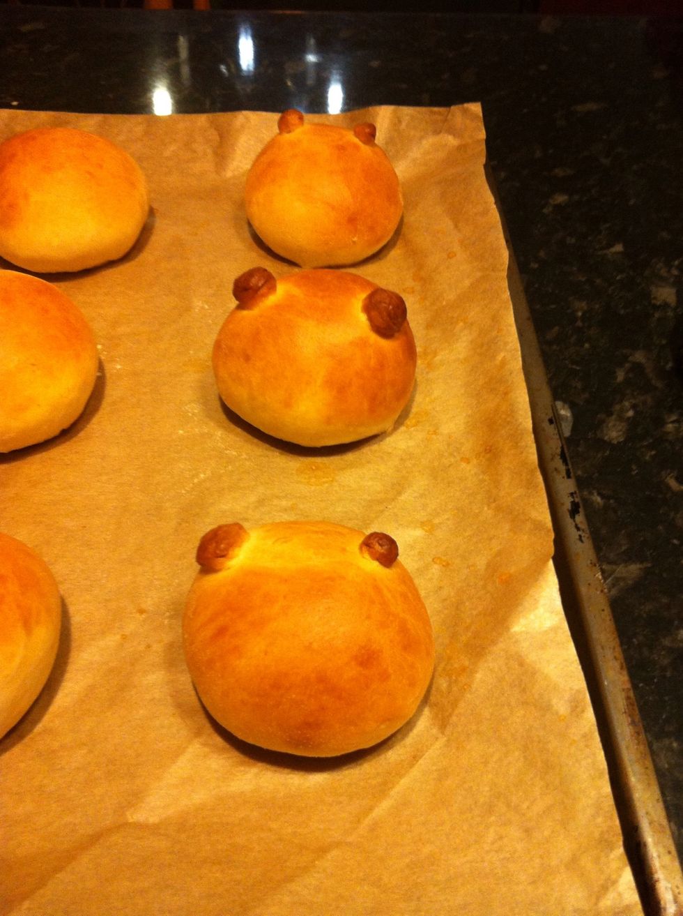 I made some into teddy bears!