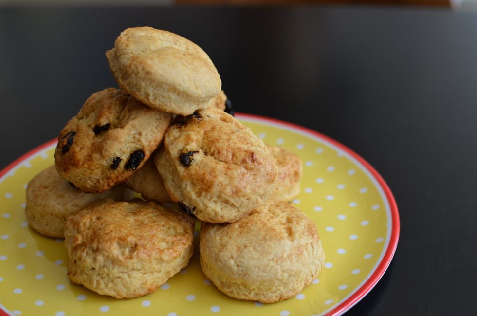 I made some with raisin and some without raisin this time.