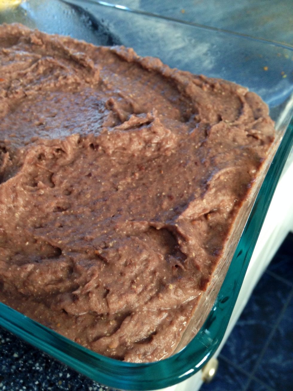 I made this black bean hummus simply using black beans, garlic, lemon juice, water, tahini and cayenne. Just food process the ingredients and done!