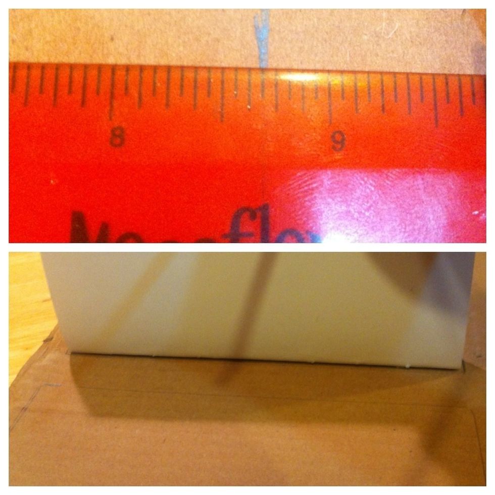 I measure the spin like this. You don't want it too big but the length should be 1/4 bigger