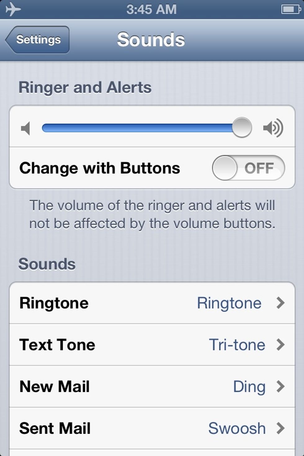 I named my ringtone ''RINGTONE' (how original.) Tap where it says RINGTONE on the left. (You could set it as other things as well. You can also set it as an alarm in the CLOCK app.)