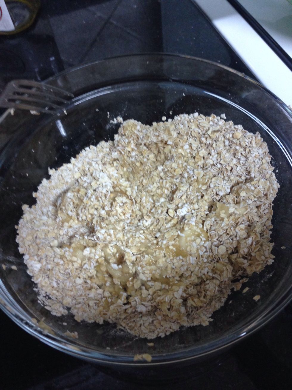 I needed more bananas to reach the texture that i wanted ( cookie dough consistency)