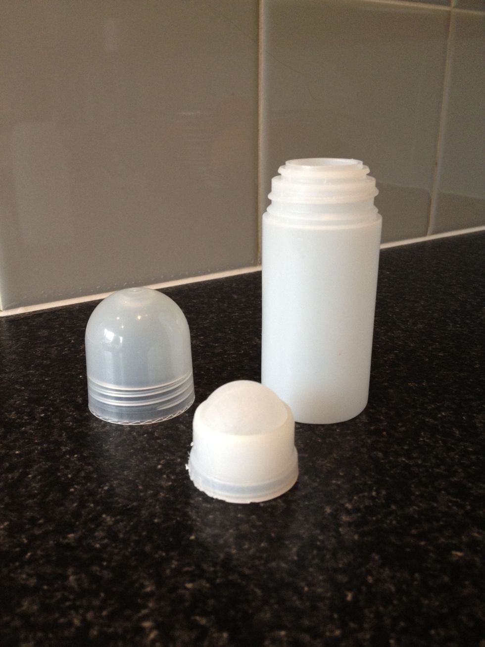 I now re-use the roll-on bottle it came in. You can re-use any roll-on bottle, just make sure the roll-on part is actually separate and can be removed and put back on.