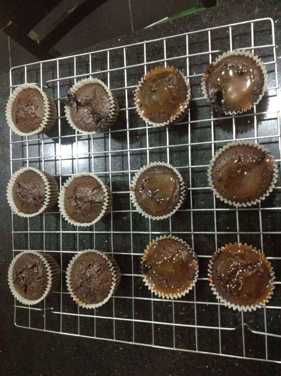 I only did 6 of them cause my dad doesn't like them too sweet...