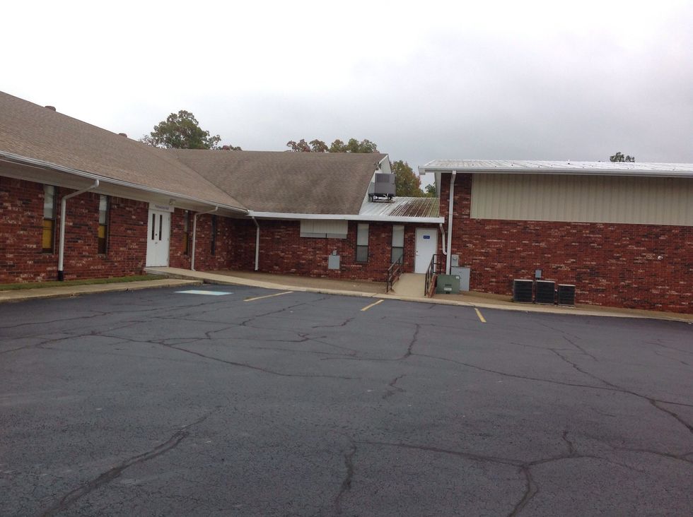 I only saw her once ever again