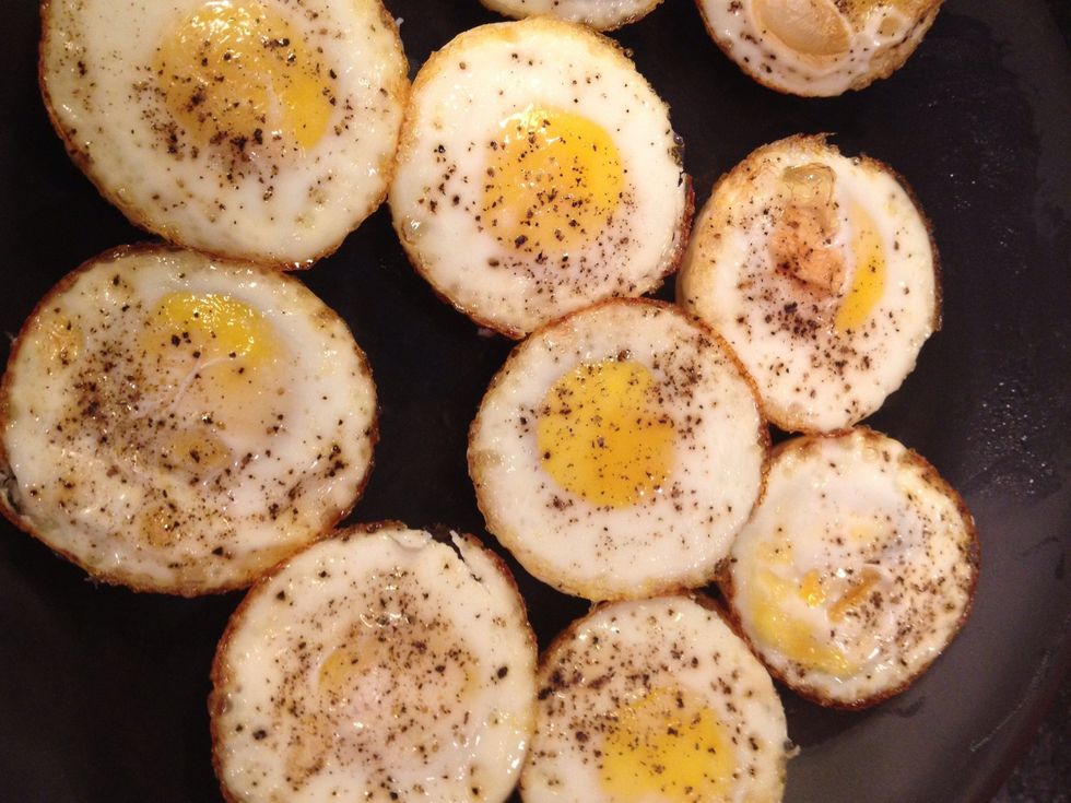 I package them in a tupperware box for quick easy breakfasts :)