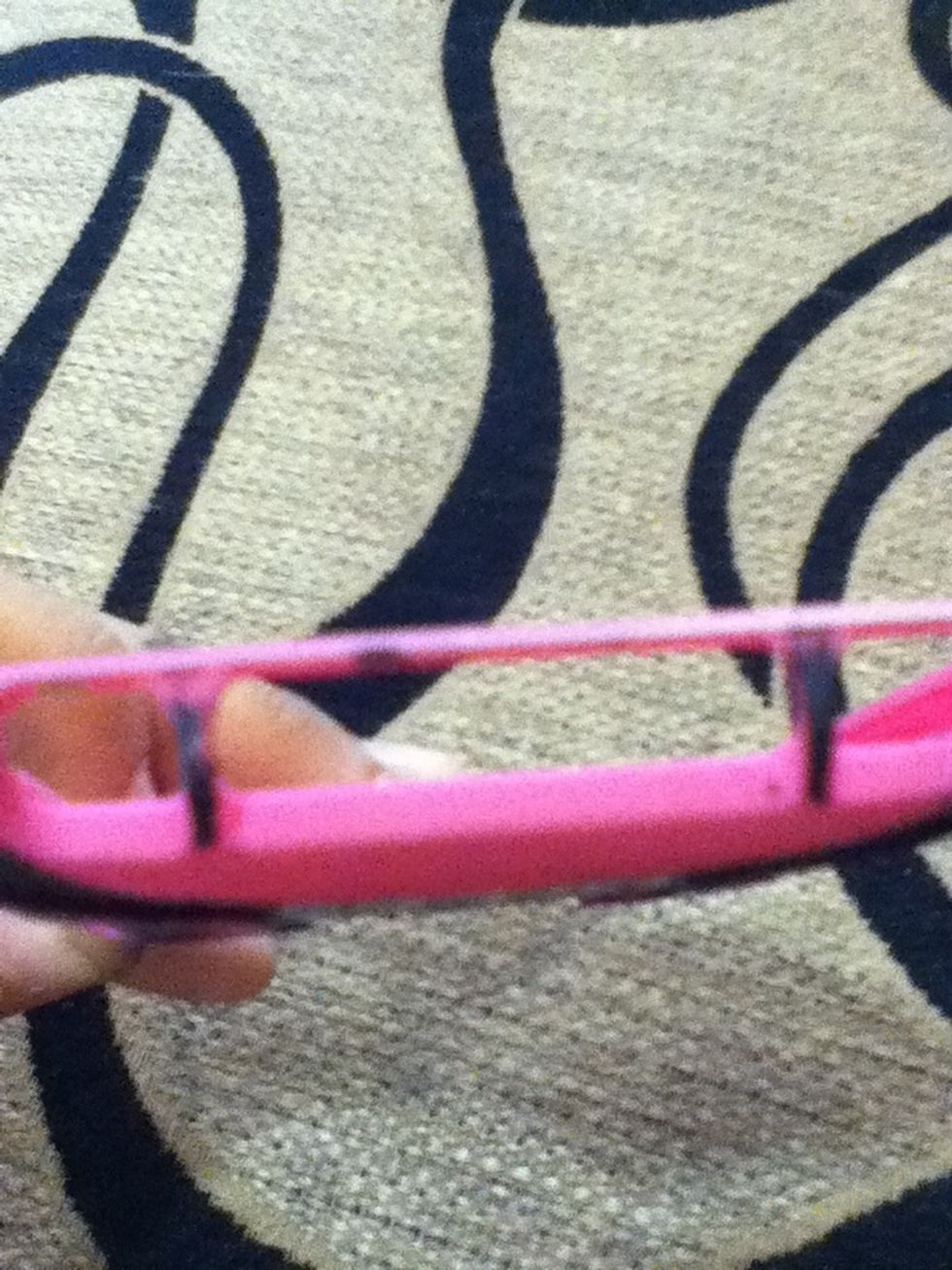 I painted extra in places