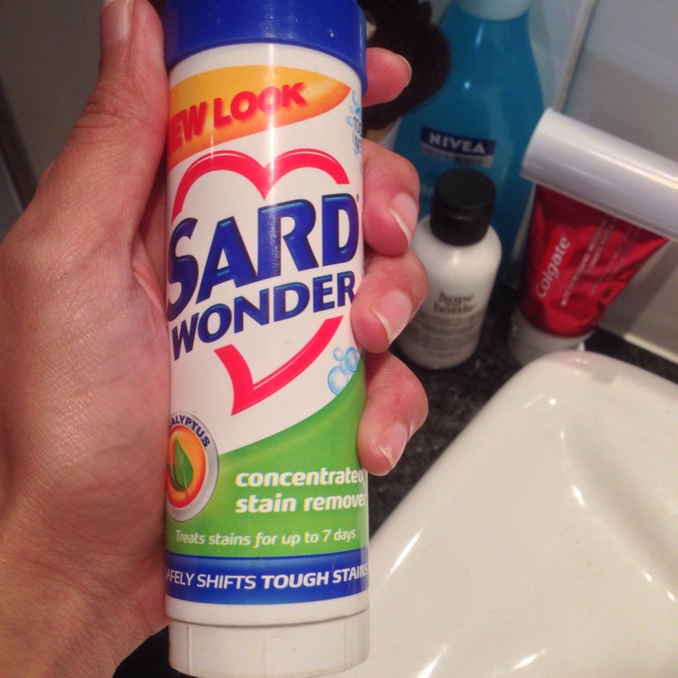 I personally recommend Sard Wonder stick for the stain remover