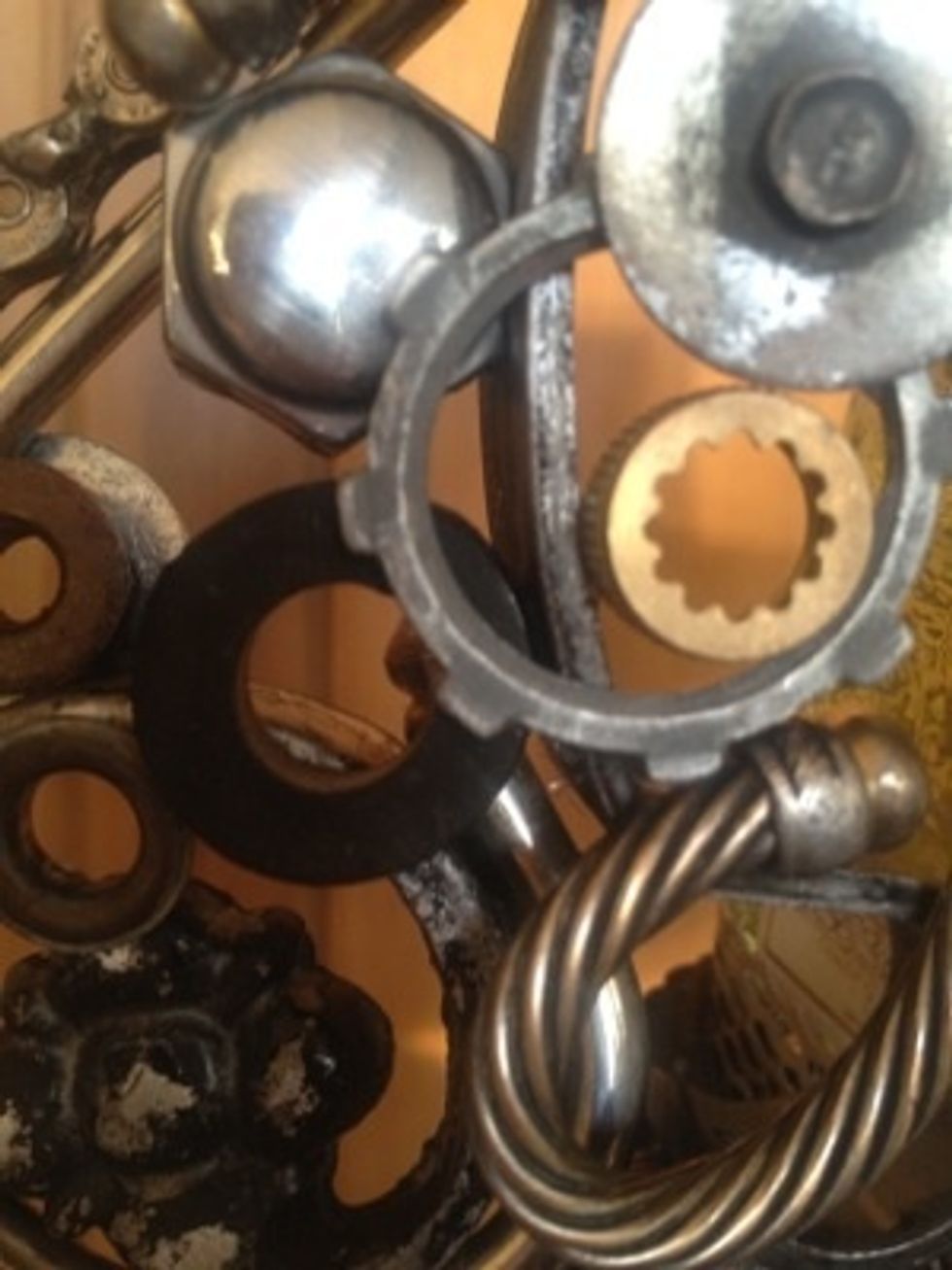 I picked some pieces that I knew I really wanted to use so when I started working on my concept I started with them first. In the end some I used some I didn't.