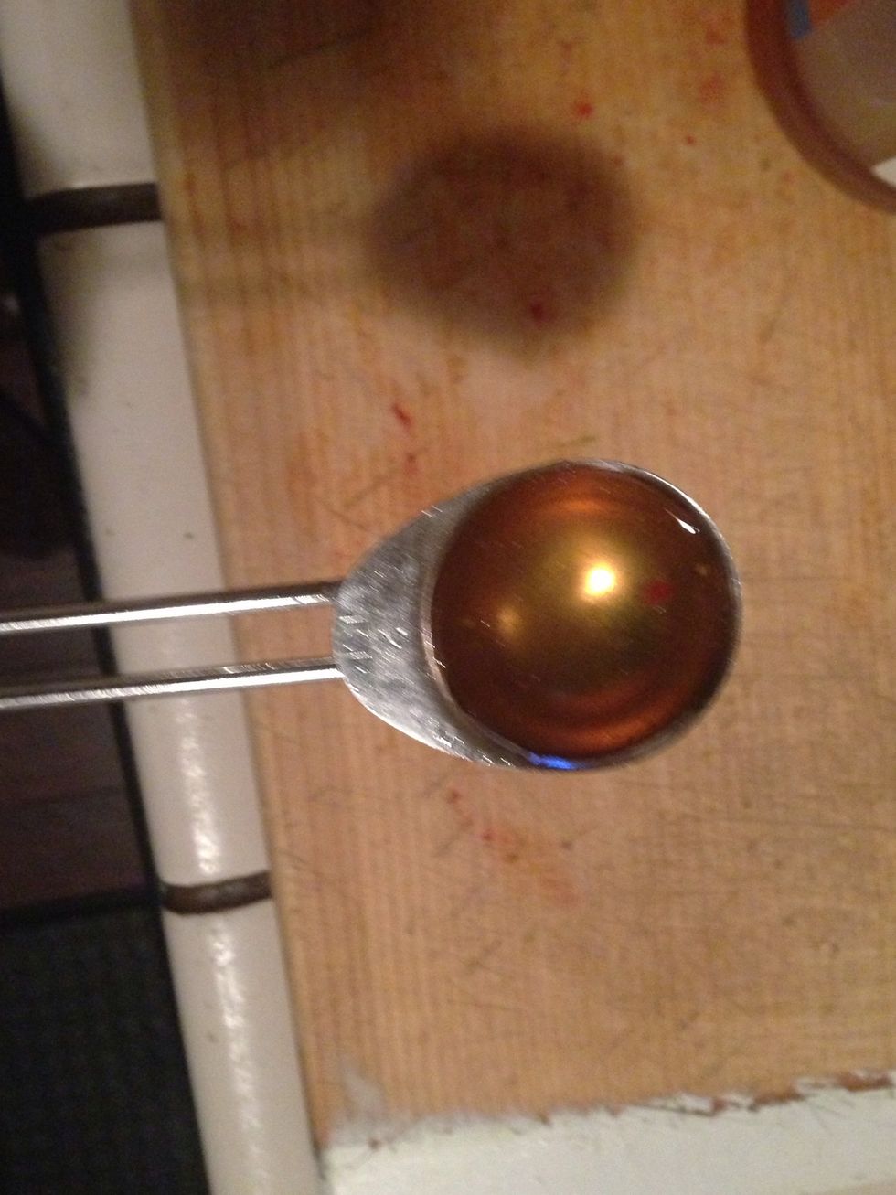 I place the strawberries into a bowl and add 2 tbsp of honey and place in the refrigerator for 20 minutes. Honey is better than sugar, is natural  and its not over the top but just right \ud83d\udc4c