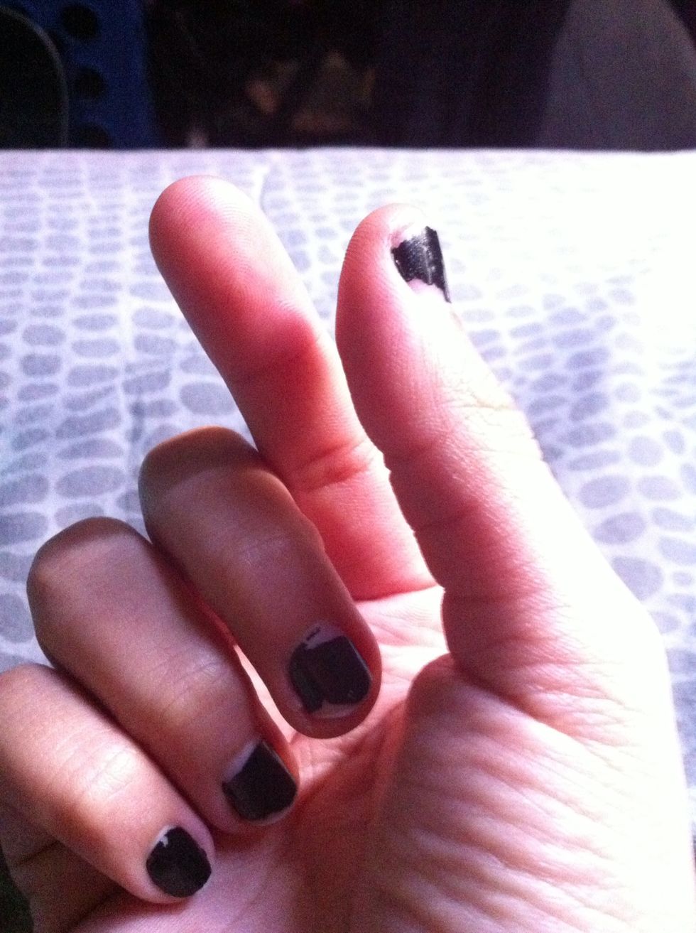 I prefer using my index finger and thumb to handle a contact. They are easily teared and make sure your hands are cleaned.