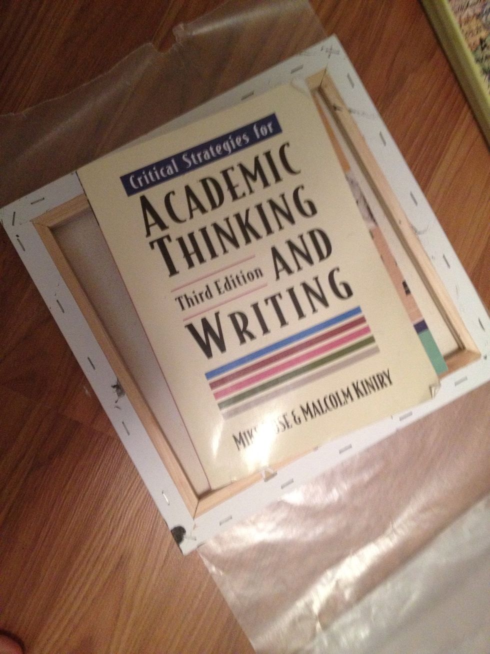 I put books on mine.