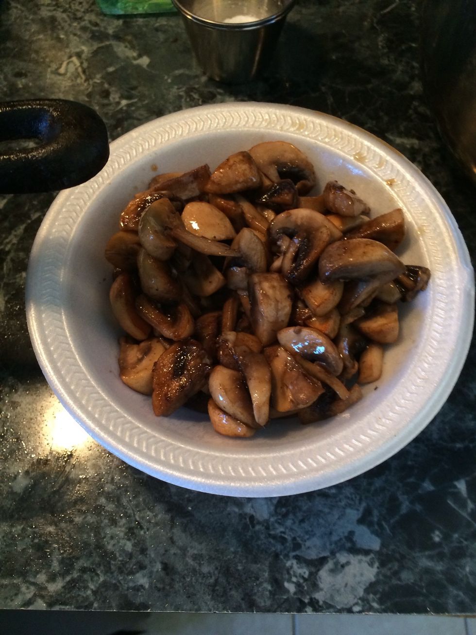 I put my shrooms in a little bowl, now I will keep them warm. You do the same \ud83d\ude0a