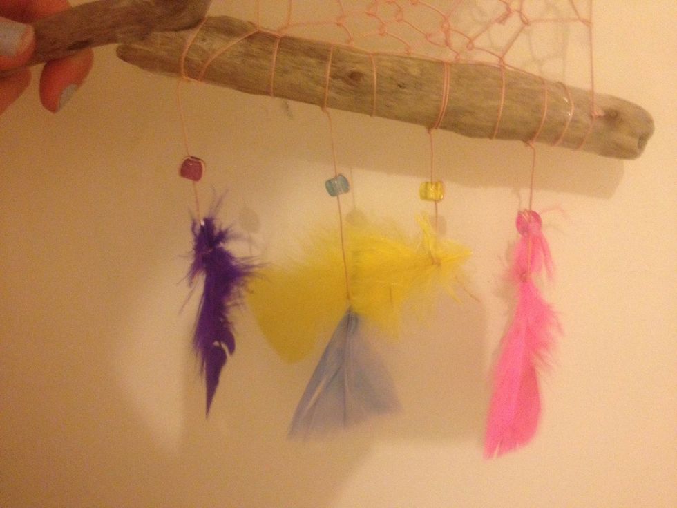 I put on all four colours.