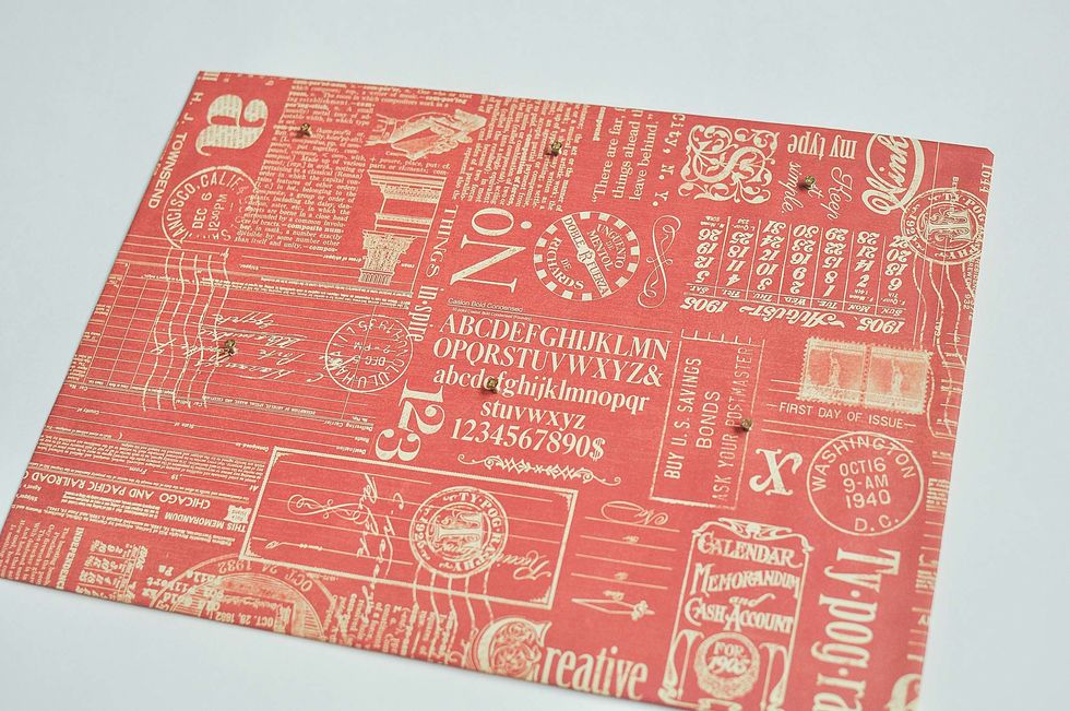 I put the nails on it