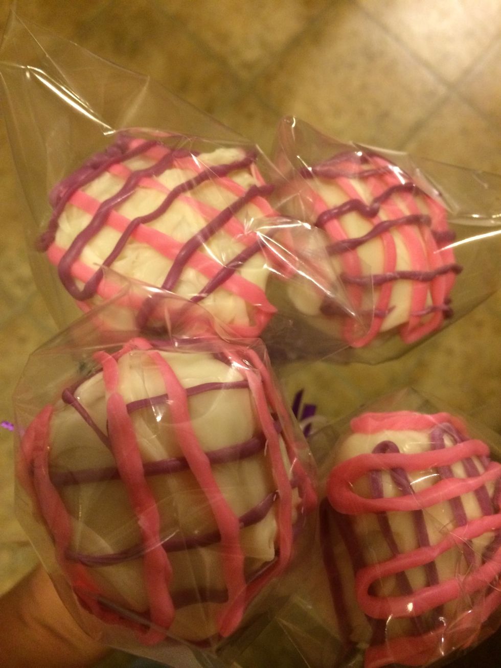 I put them in individual bags