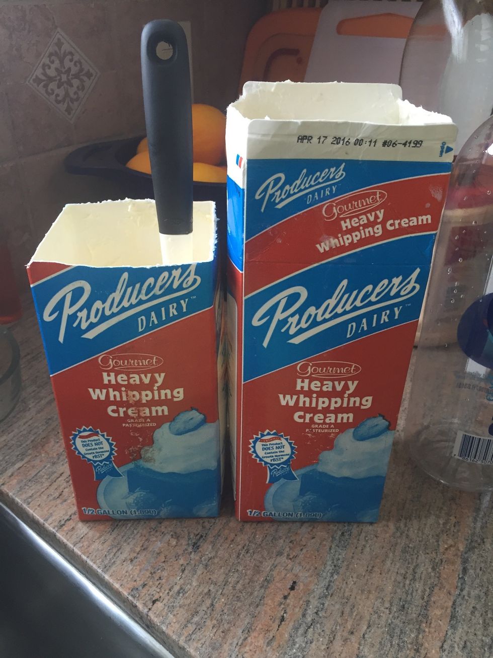 I put two half gallon boxes out in the sun for two days. I kept checking on them everyday. They need to be puffy. So if the sun is really strong where you are leave then pack out for few hours.