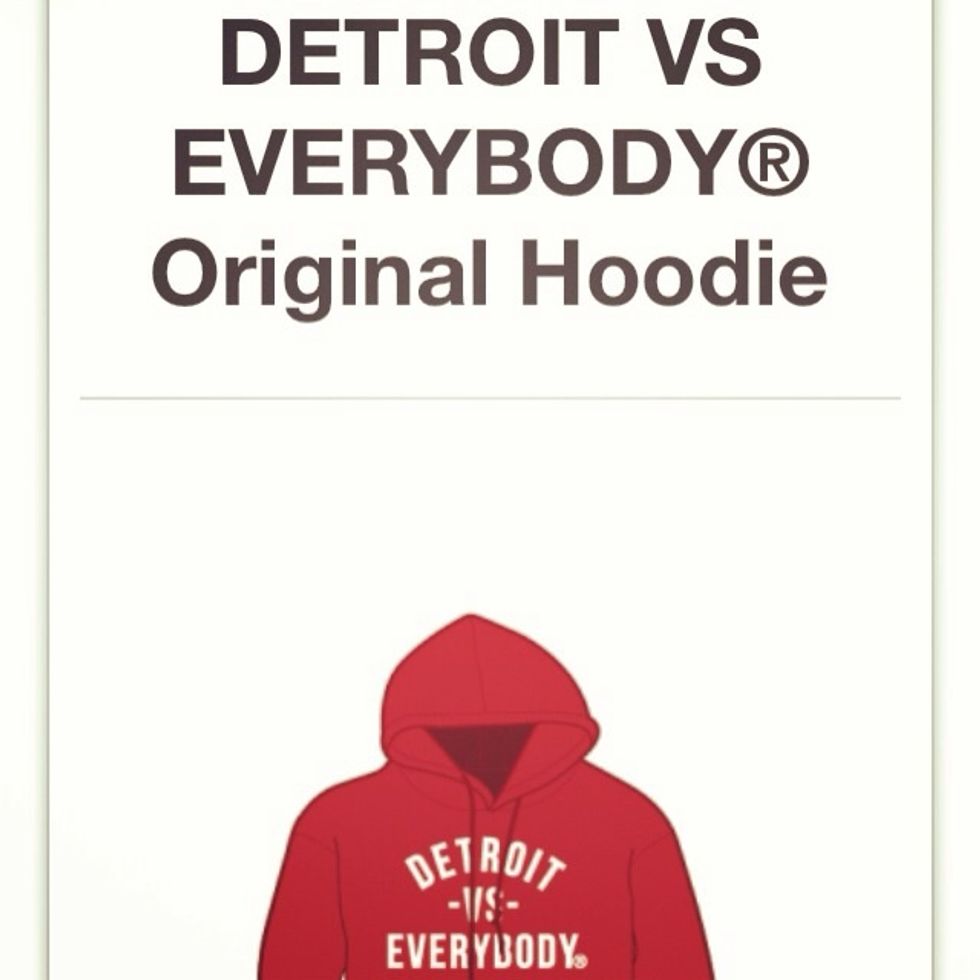 I really wish my Detroit vs. Everybody sweatshirt had come before departing on this trip, but maybe that is like wearing the t-shirt of the band to their concert. I don\u2019t want to be that girl.