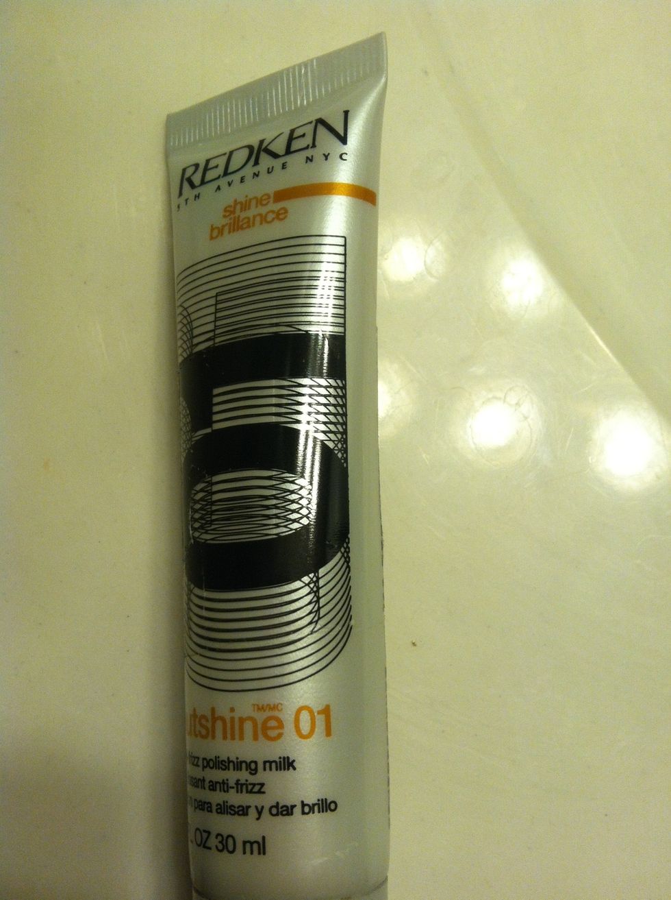 I reccomend  this anti frizz shine cream it is affordable and works