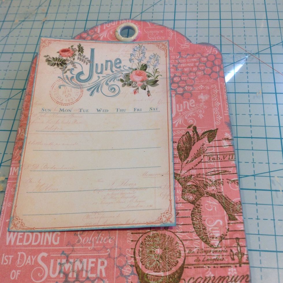 I start adding my elements using foam dimensionals on each layer for lots of detail.