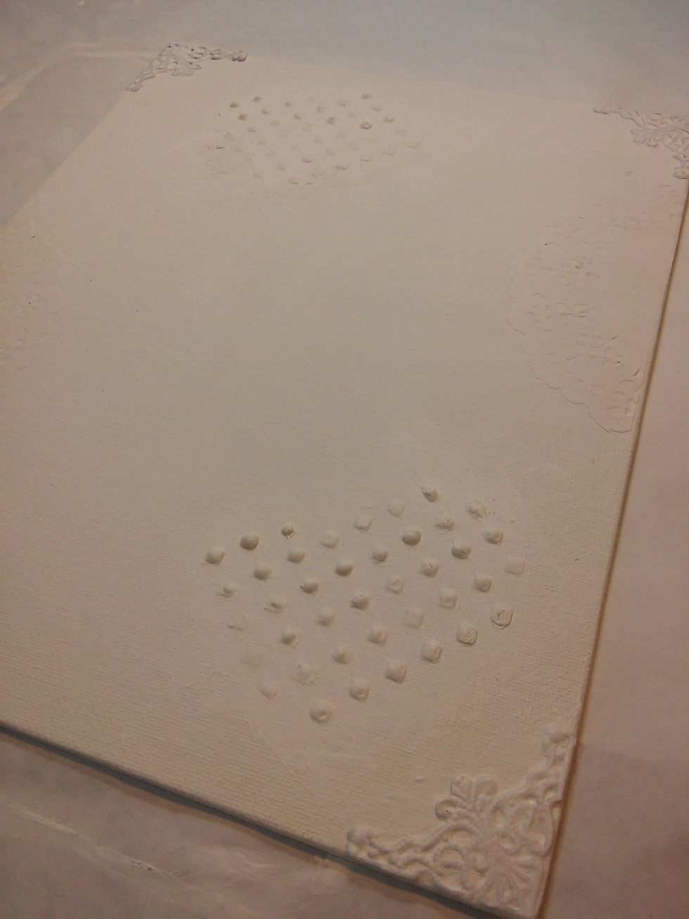 How to make a pretty mixed media canvas B+C Guides