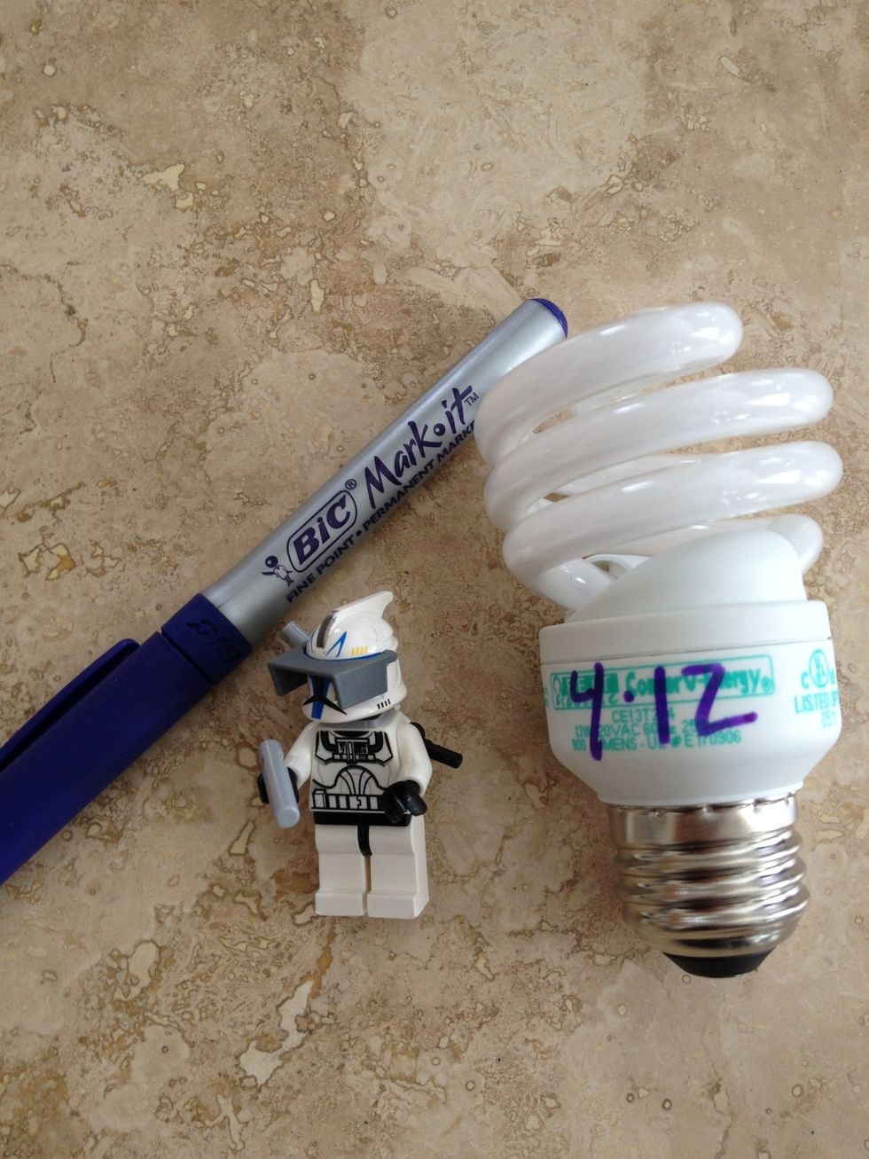 I started this in January and now do it to all the lights I replace. I feel powerful. Knowledge is power friends!