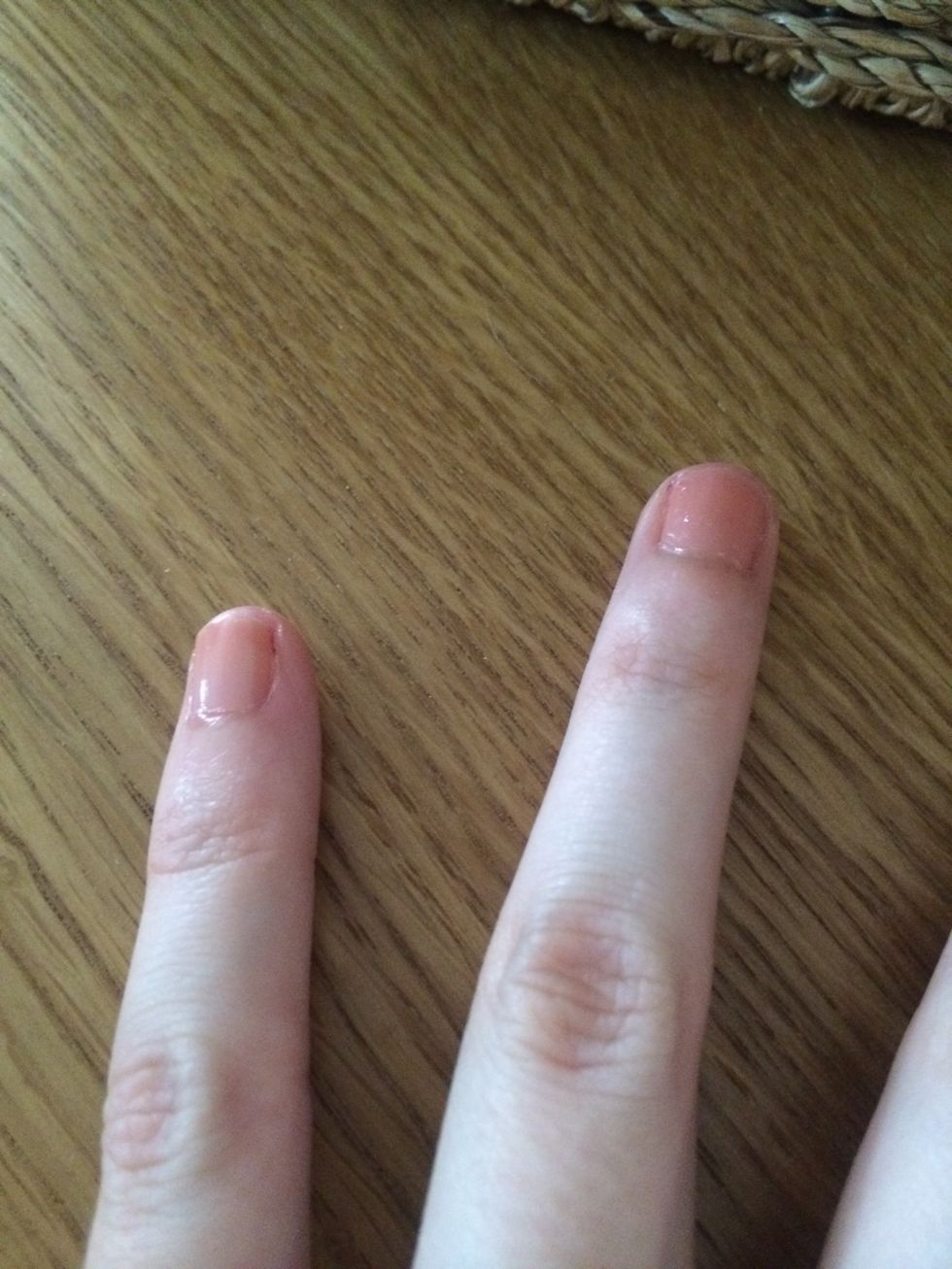 I started with a nude base colour.