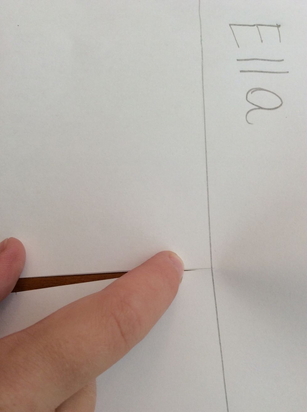 I STOP cutting when I reach the line. I know, that's the belt and I don't want to cut the belt. My pants will fall apart!