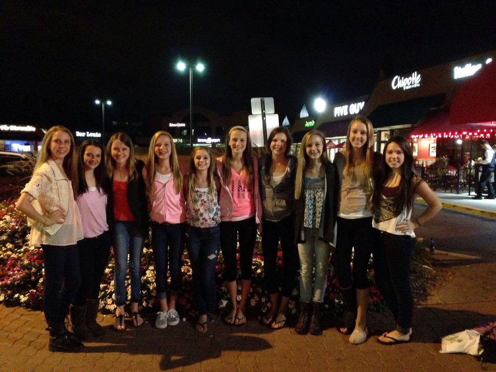 I surround myself with positive people