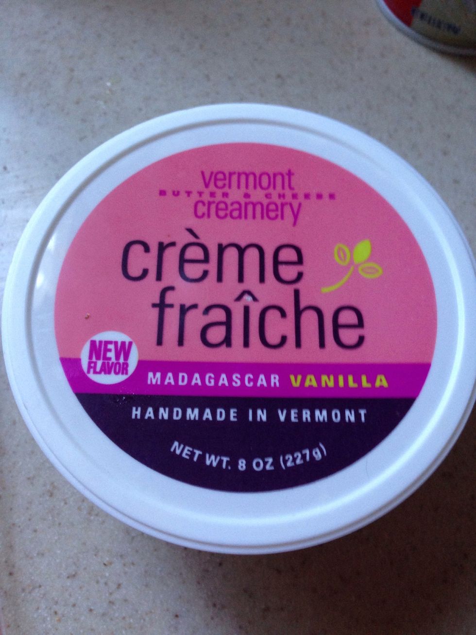 I take 2 teaspoons of cream fraiche