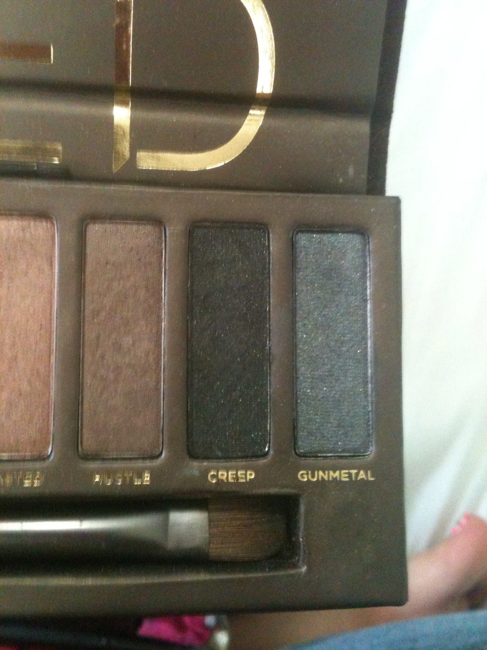 I take creep and use it as an eyeliner, it stays longer and blends better