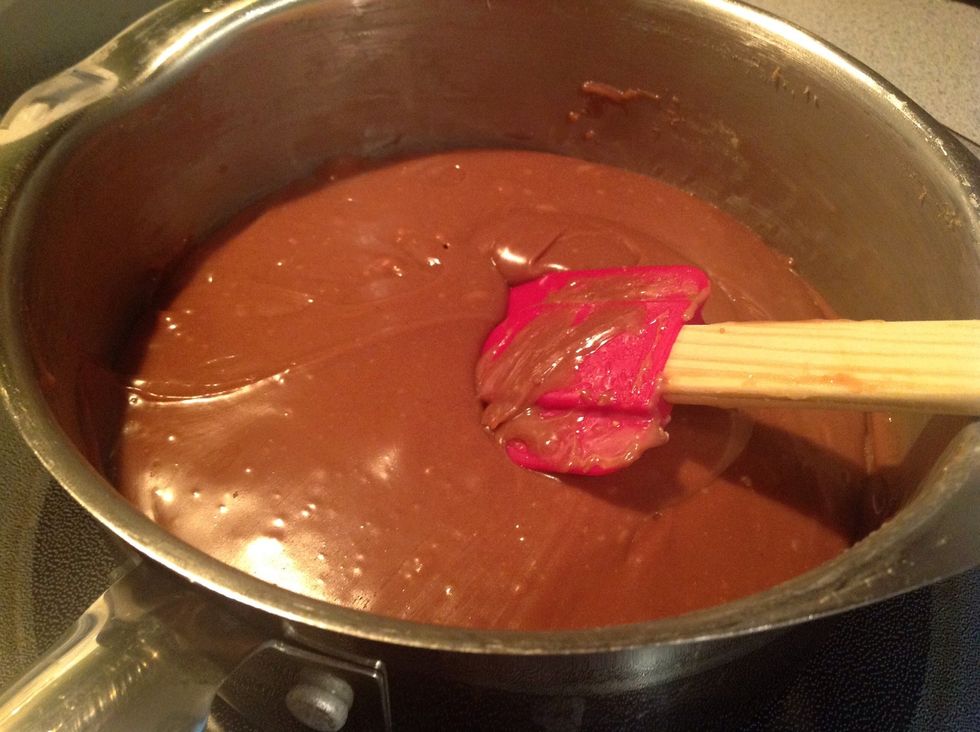 I take my time and do this slowly until it is smooth and glossy.